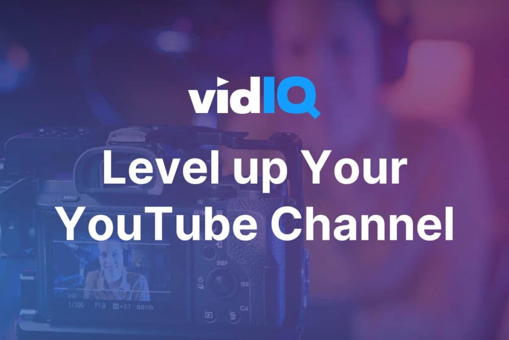 VidIQ promotion banner