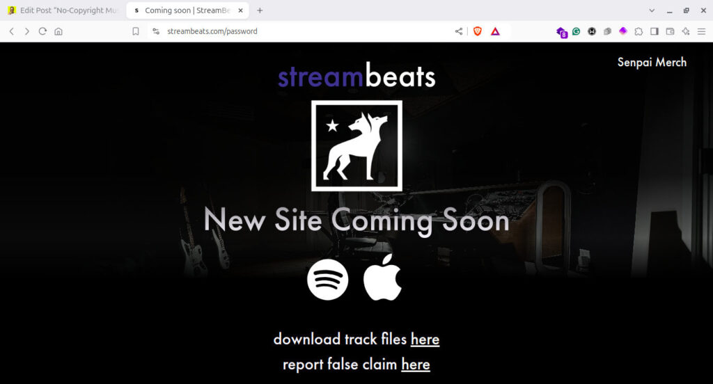 streambeats homepage