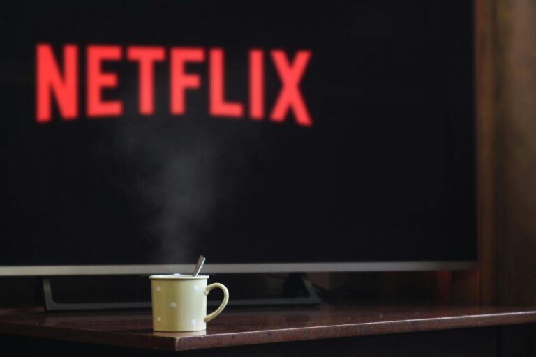 Netflix Launches ‘Moments’: A New Way to Save and Share Favorite Scenes Netflix logo on a TV