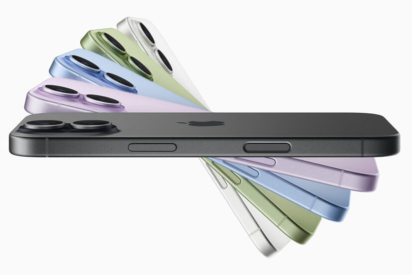 the five iphone 17 color options