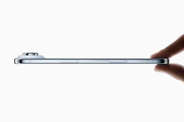 how thin is the iphone air?