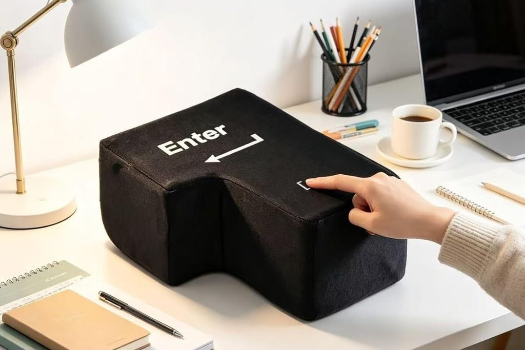 A huge enter button